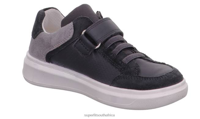 COSMO - Sneakers low with Velcro Fastener Toddlers Grey NLL0810 Superfit Low Sneakers