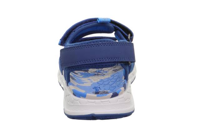 CRISS CROSS - Sandal with Velcro Fastener Toddlers Blue NLL0627 Superfit Sandals