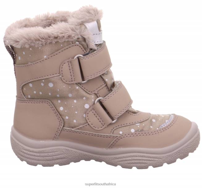 CRYSTAL - Boot with Velcro Fastener Toddlers Beige NLL0749 Superfit Boots