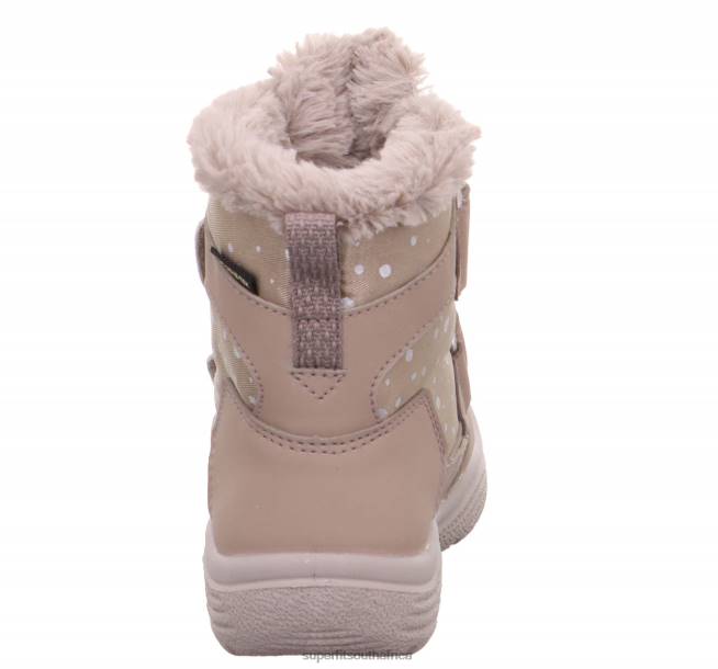 CRYSTAL - Boot with Velcro Fastener Toddlers Beige NLL0749 Superfit Boots