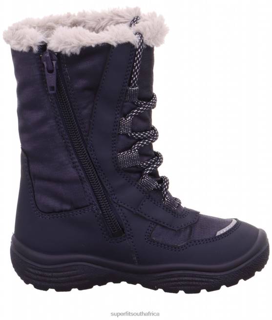 CRYSTAL - Boot with Zip Toddlers Blue NLL0709 Superfit Boots