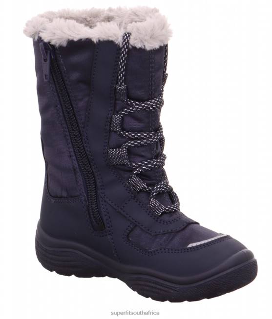 CRYSTAL - Boot with Zip Toddlers Blue NLL0709 Superfit Boots