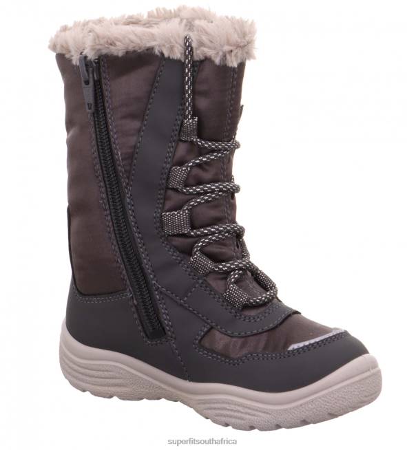 CRYSTAL - Boot with Zip Toddlers Grey NLL0762 Superfit Boots