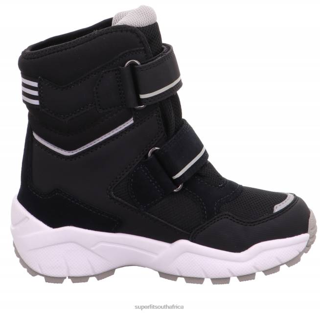 CULUSUK 20 - Boot with Velcro Fastener Toddlers Black/Grey NLL0727 Superfit Boots