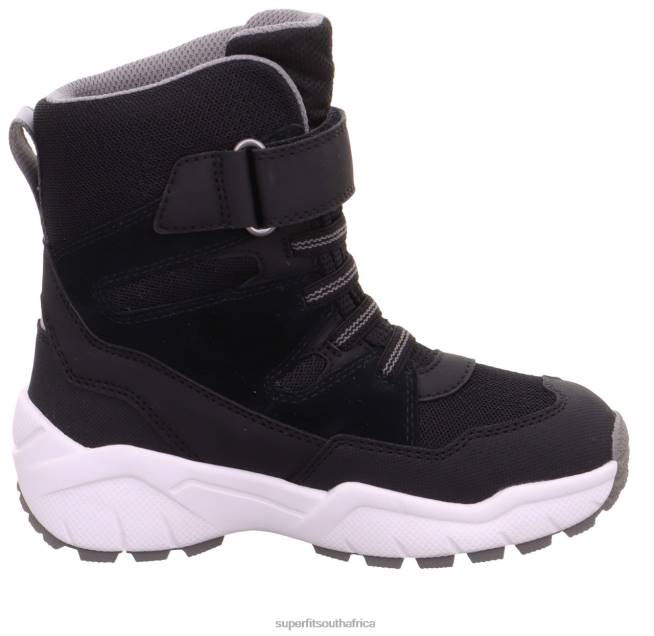 CULUSUK 20 - Boot with Velcro Fastener Toddlers Black/Light grey NLL0759 Superfit Boots