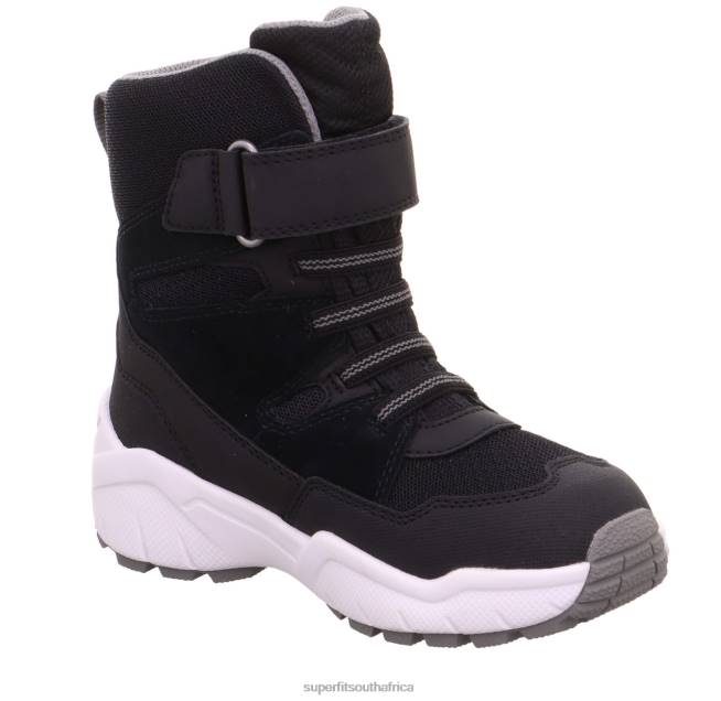 CULUSUK 20 - Boot with Velcro Fastener Toddlers Black/Light grey NLL0759 Superfit Boots