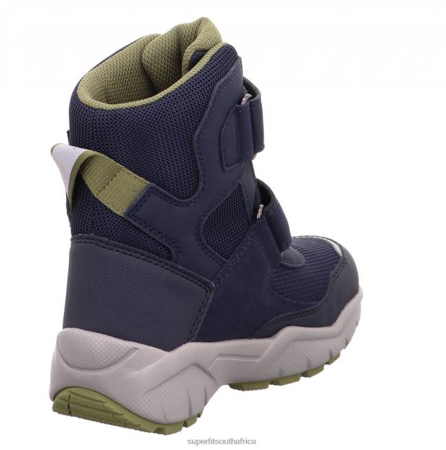 CULUSUK 20 - Boot with Velcro Fastener Toddlers Blue/Green NLL0760 Superfit Boots