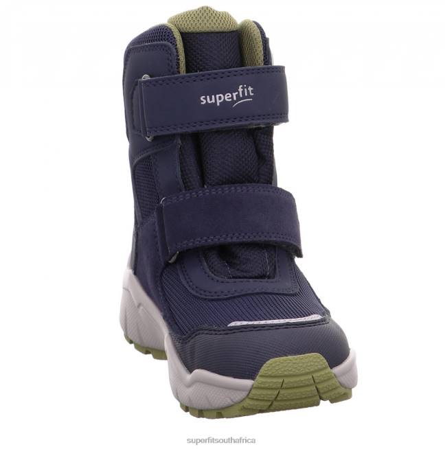 CULUSUK 20 - Boot with Velcro Fastener Toddlers Blue/Green NLL0760 Superfit Boots