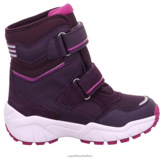 CULUSUK 20 - Boot with Velcro Fastener Toddlers Purple/Pink NLL0695 Superfit Boots