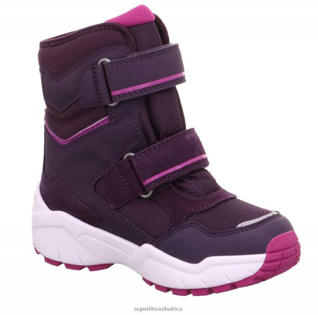 CULUSUK 20 - Boot with Velcro Fastener Toddlers Purple/Pink NLL0695 Superfit Boots