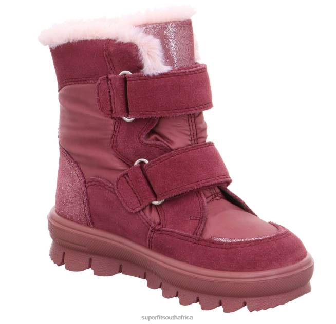 FLAVIA - Boot with Velcro Fastener Toddlers Pink NLL0721 Superfit Boots