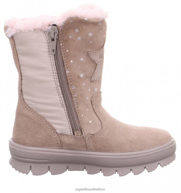 FLAVIA - Boot with Zip Toddlers Beige NLL0713 Superfit Boots