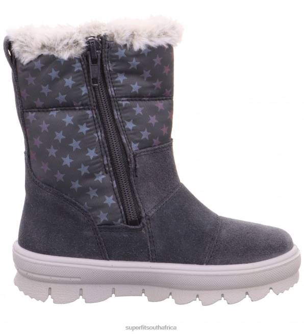 FLAVIA - Boot with Zip Toddlers Grey NLL0737 Superfit Boots