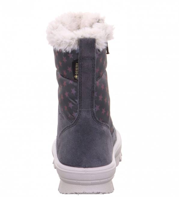 FLAVIA - Boot with Zip Toddlers Grey NLL0737 Superfit Boots