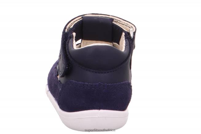 FLEXY - Sandal with Velcro Fastener Babies Blue NLL0233 Superfit Sandals