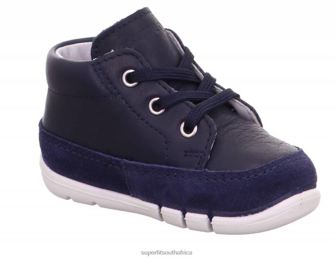 FLEXY - Sneakers low with Lacing Babies Blue NLL0354 Superfit Low Sneakers