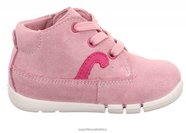 FLEXY - Sneakers low with Lacing Babies Pink NLL0277 Superfit Low Sneakers