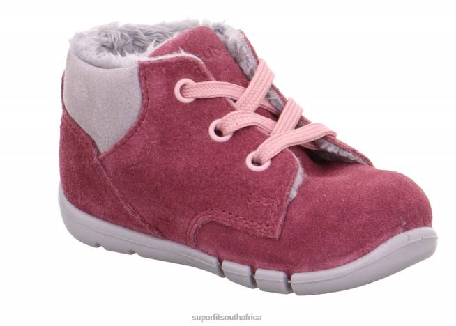 FLEXY - Sneakers low with Lacing Babies Pink NLL0430 Superfit Low Sneakers