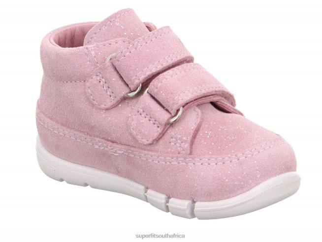 FLEXY - Sneakers low with Velcro Fastener Babies Pink NLL0268 Superfit Low Sneakers