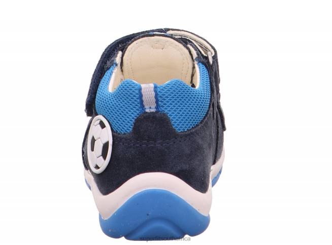 FREDDY - Sandal with Velcro Fastener Babies Blue/Turquoise NLL0223 Superfit Sandals