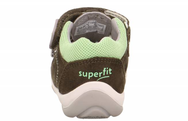 FREDDY - Sandal with Velcro Fastener Babies Green/Light Green NLL0168 Superfit Sandals