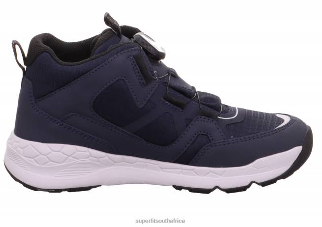 FREE RIDE - Sneakers high with BOA Fit System Toddlers Blue/Black NLL0905 Superfit High Sneakers