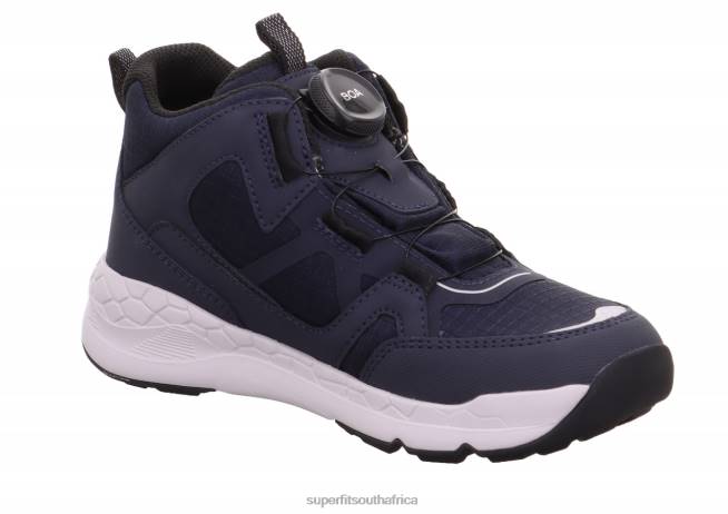 FREE RIDE - Sneakers high with BOA Fit System Toddlers Blue/Black NLL0905 Superfit High Sneakers