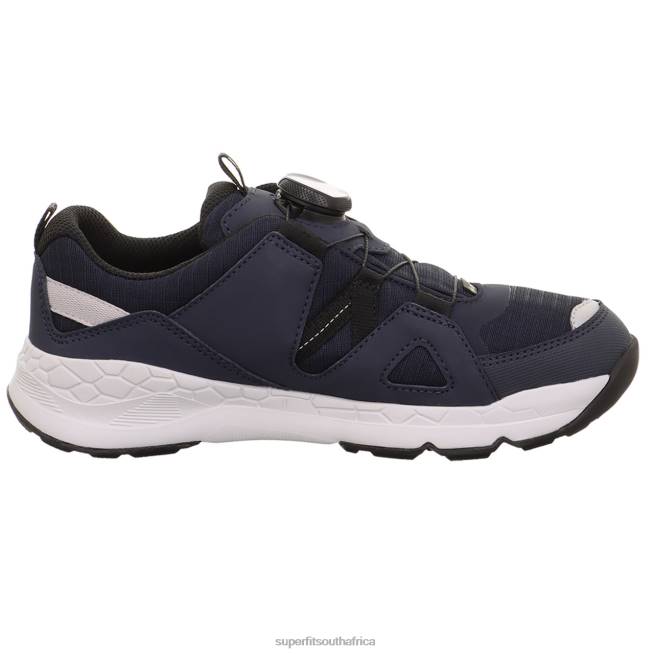 FREE RIDE - Sneakers low with BOA Fit System Toddlers Blue/Black NLL0893 Superfit Low Sneakers