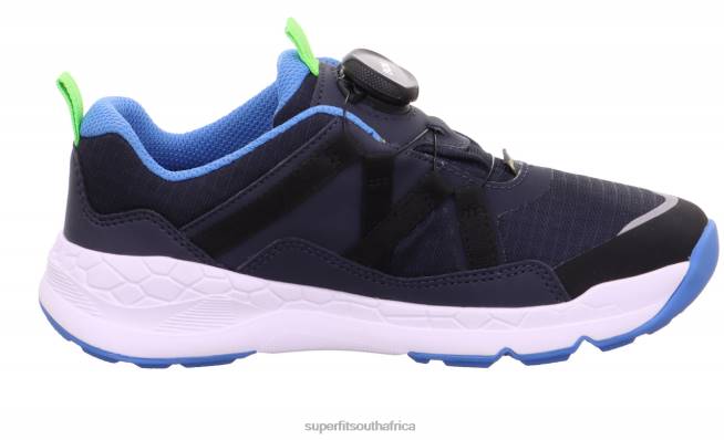 FREE RIDE - Sneakers low with BOA Fit System Toddlers Blue/Light Blue NLL0896 Superfit Low Sneakers