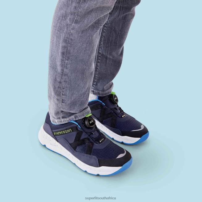 FREE RIDE - Sneakers low with BOA Fit System Toddlers Blue/Light Blue NLL0896 Superfit Low Sneakers