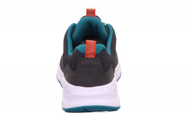 FREE RIDE - Sneakers low with BOA Fit System Toddlers Grey/Green NLL0883 Superfit Low Sneakers