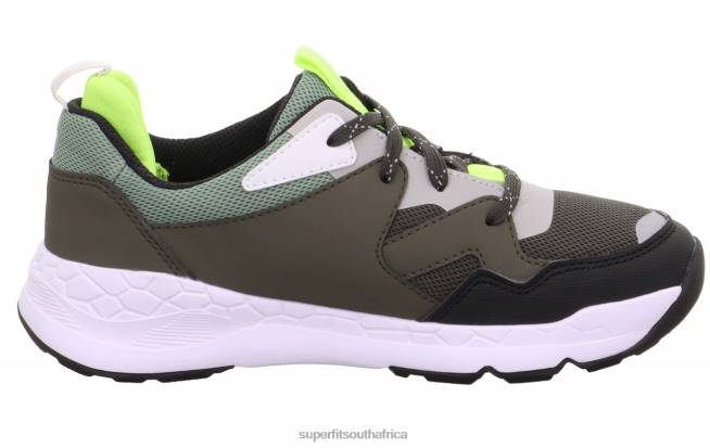 FREE RIDE - Sneakers low with Lacing Toddlers Green/Light Green NLL0899 Superfit Low Sneakers