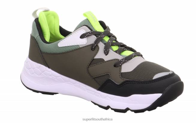 FREE RIDE - Sneakers low with Lacing Toddlers Green/Light Green NLL0899 Superfit Low Sneakers