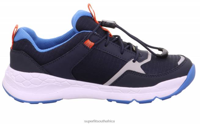 FREE RIDE - Sneakers low with Quick release fastener Toddlers Blue/Light Blue NLL0885 Superfit Low Sneakers