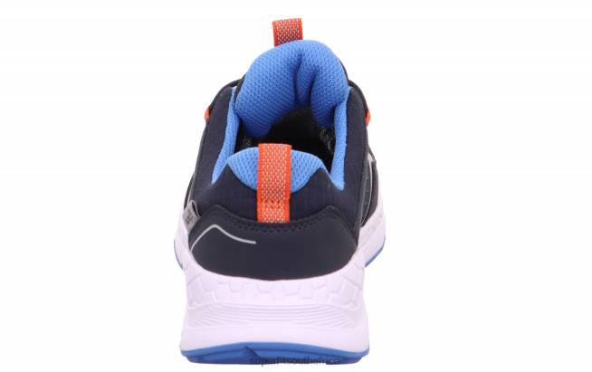 FREE RIDE - Sneakers low with Quick release fastener Toddlers Blue/Light Blue NLL0885 Superfit Low Sneakers