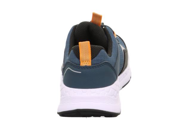 FREE RIDE - Sneakers low with Quick release fastener Toddlers Blue/Orange NLL0895 Superfit Low Sneakers