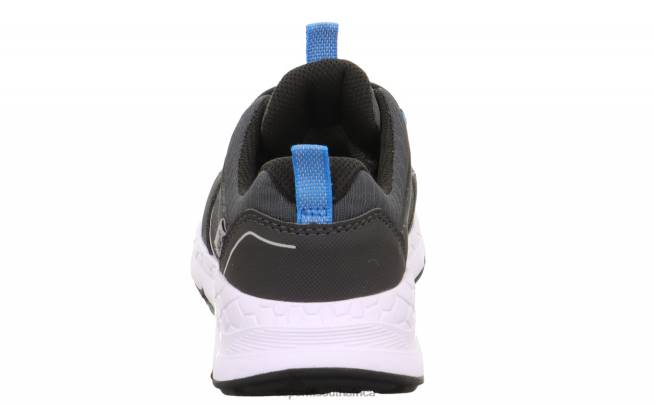 FREE RIDE - Sneakers low with Quick release fastener Toddlers Grey/Blue NLL0888 Superfit Low Sneakers