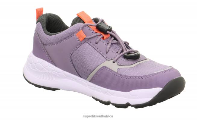 FREE RIDE - Sneakers low with Quick release fastener Toddlers Purple/Orange NLL0898 Superfit Low Sneakers