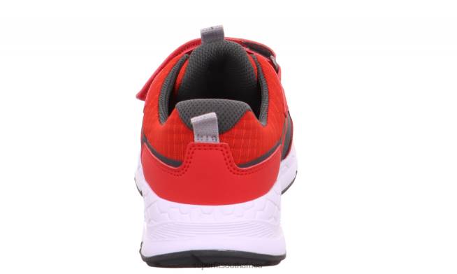 FREE RIDE - Sneakers low with Velcro Fastener Toddlers Red/Grey NLL0890 Superfit Low Sneakers