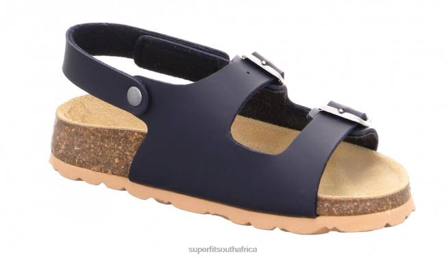 FUSSBETTPANTOFFEL - Sandal with Buckle Toddlers Blue NLL0582 Superfit Sandals