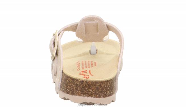 FUSSBETTPANTOFFEL - Slipper with Buckle Toddlers Beige NLL0567 Superfit Slippers