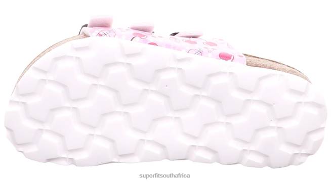 FUSSBETTPANTOFFEL - Slipper with Buckle Toddlers Pink NLL0550 Superfit Slippers