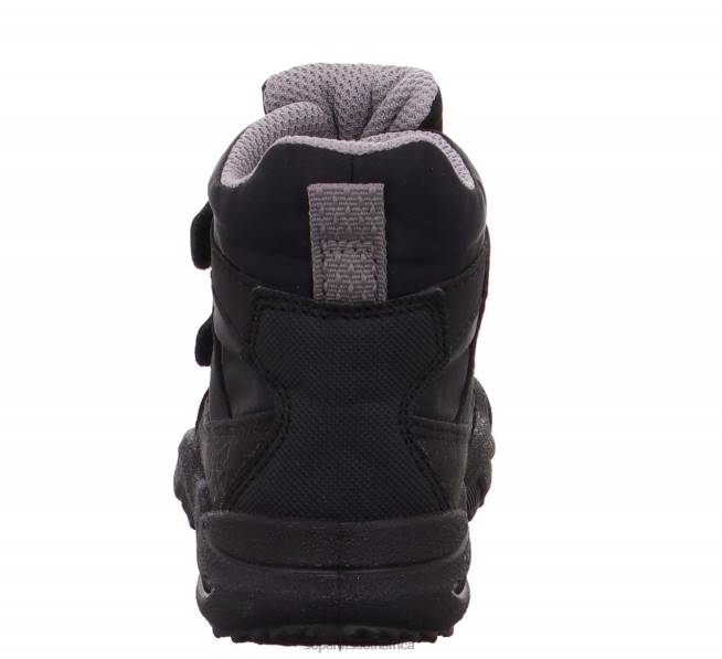 GLACIER - Boot with Velcro Fastener Babies Black/Light grey NLL0472 Superfit Boots