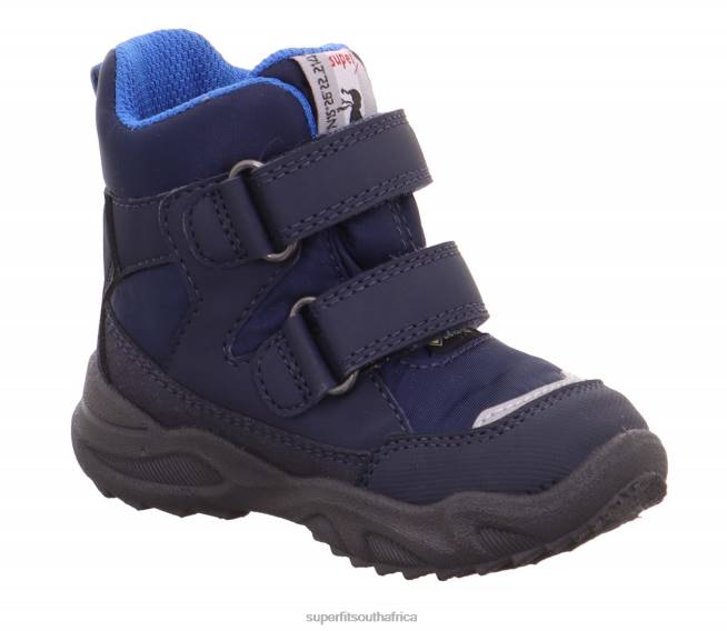 GLACIER - Boot with Velcro Fastener Babies Blue NLL0438 Superfit Boots