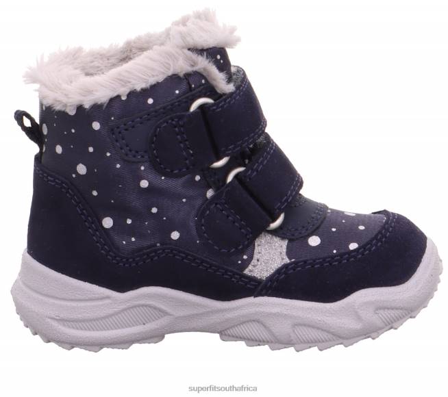 GLACIER - Boot with Velcro Fastener Babies Blue NLL0441 Superfit Boots