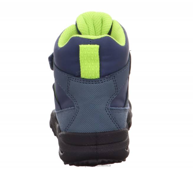 GLACIER - Boot with Velcro Fastener Babies Blue/Green NLL0476 Superfit Boots