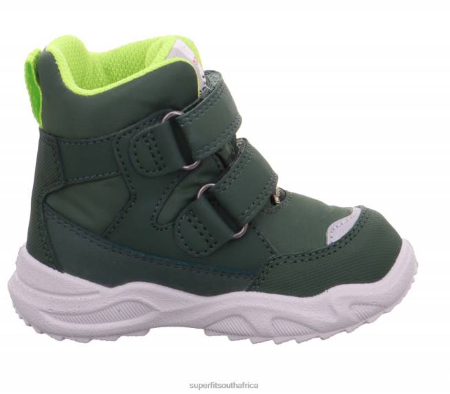 GLACIER - Boot with Velcro Fastener Babies Green/Light Green NLL0483 Superfit Boots