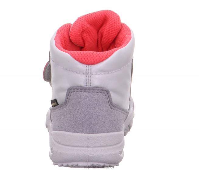 GLACIER - Boot with Velcro Fastener Babies Light Grey/Pink NLL0467 Superfit Boots