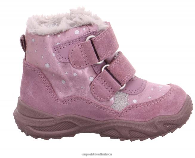 GLACIER - Boot with Velcro Fastener Babies Purple NLL0478 Superfit Boots