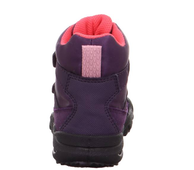 GLACIER - Boot with Velcro Fastener Babies Purple/Pink NLL0440 Superfit Boots